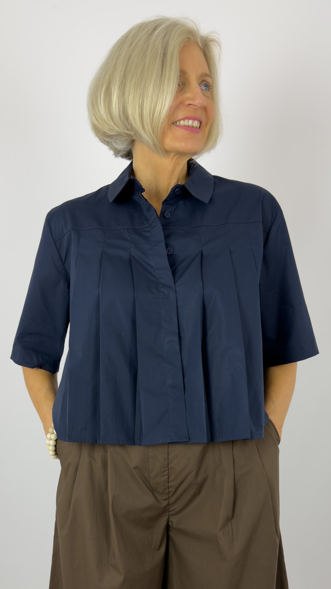 Humility Laphelia Blouse Navy