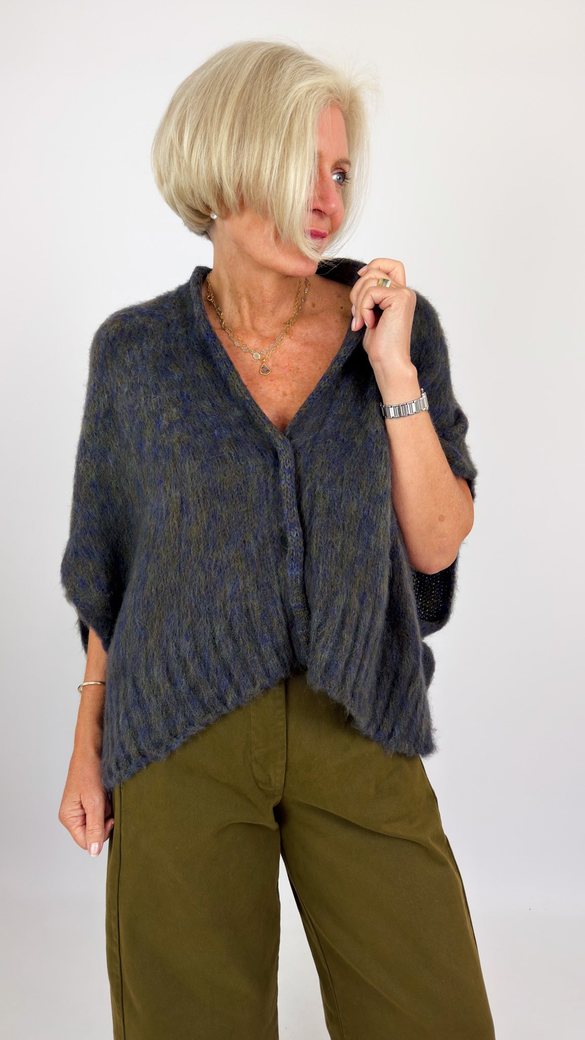 Neirami 116 Cardigan Sodalite