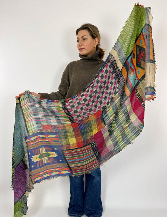 Jo Edwards Patchwork Scarf