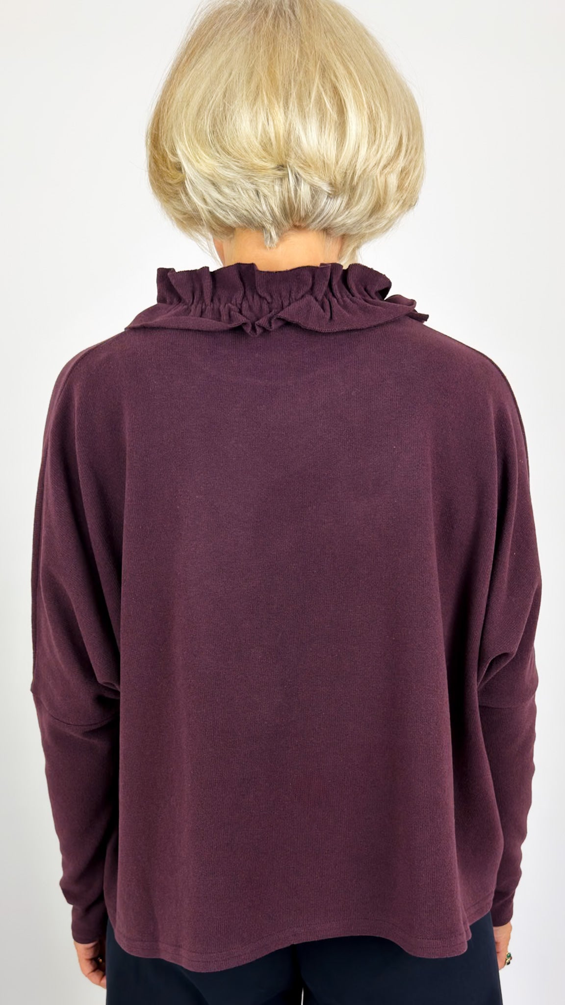 Neirami 304 Ruched Jumper Fig