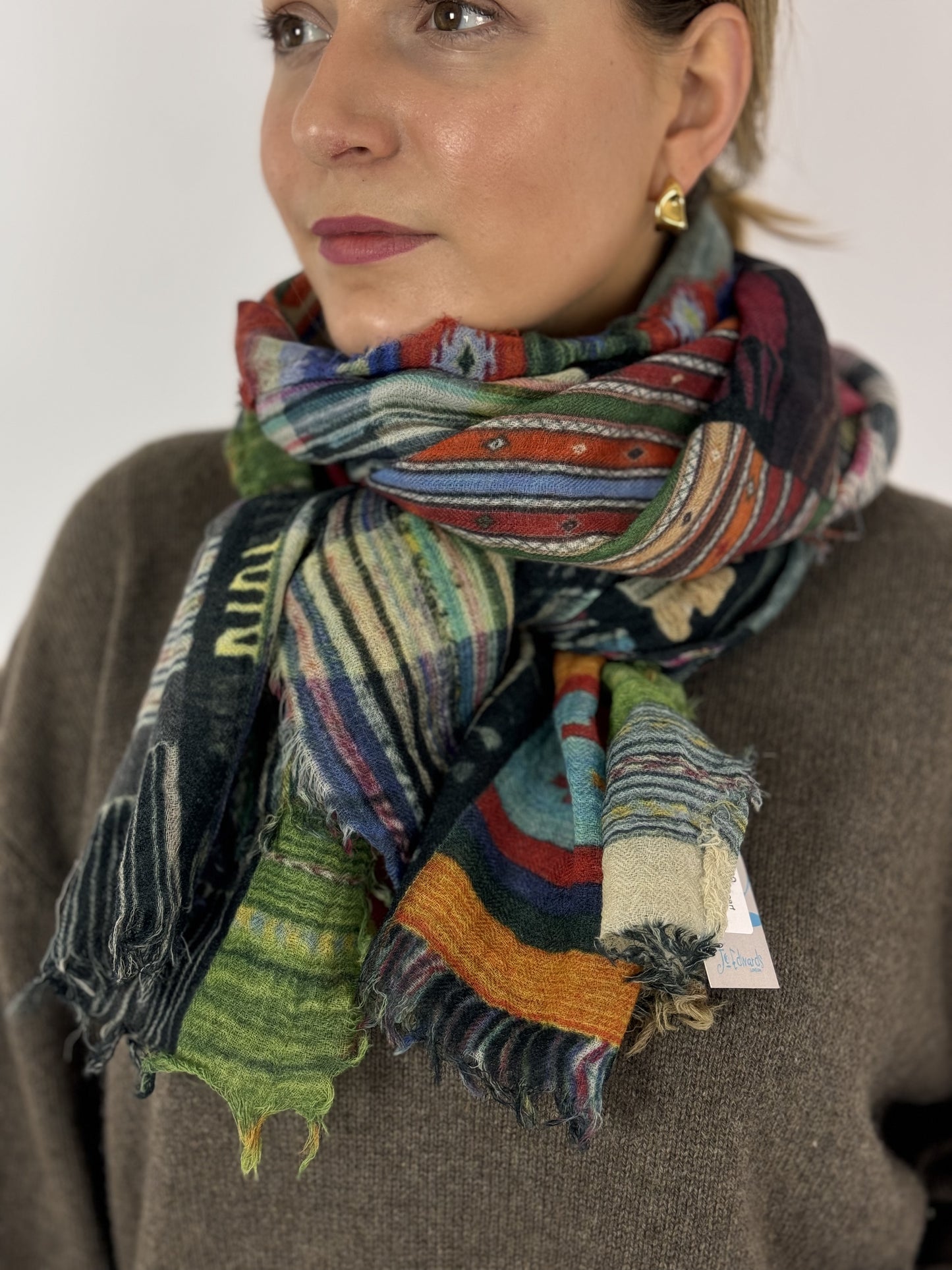 Jo Edwards Patchwork Scarf