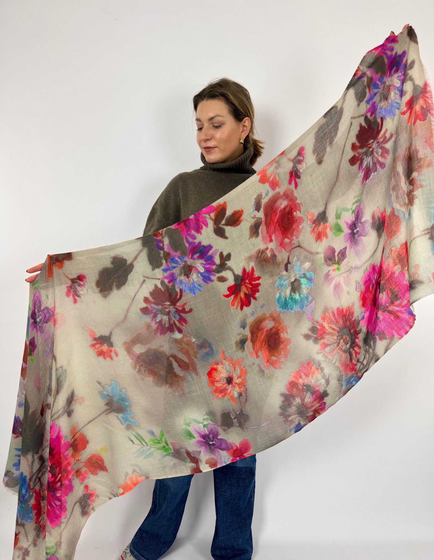 Jo Edwards Flower Power Scarf