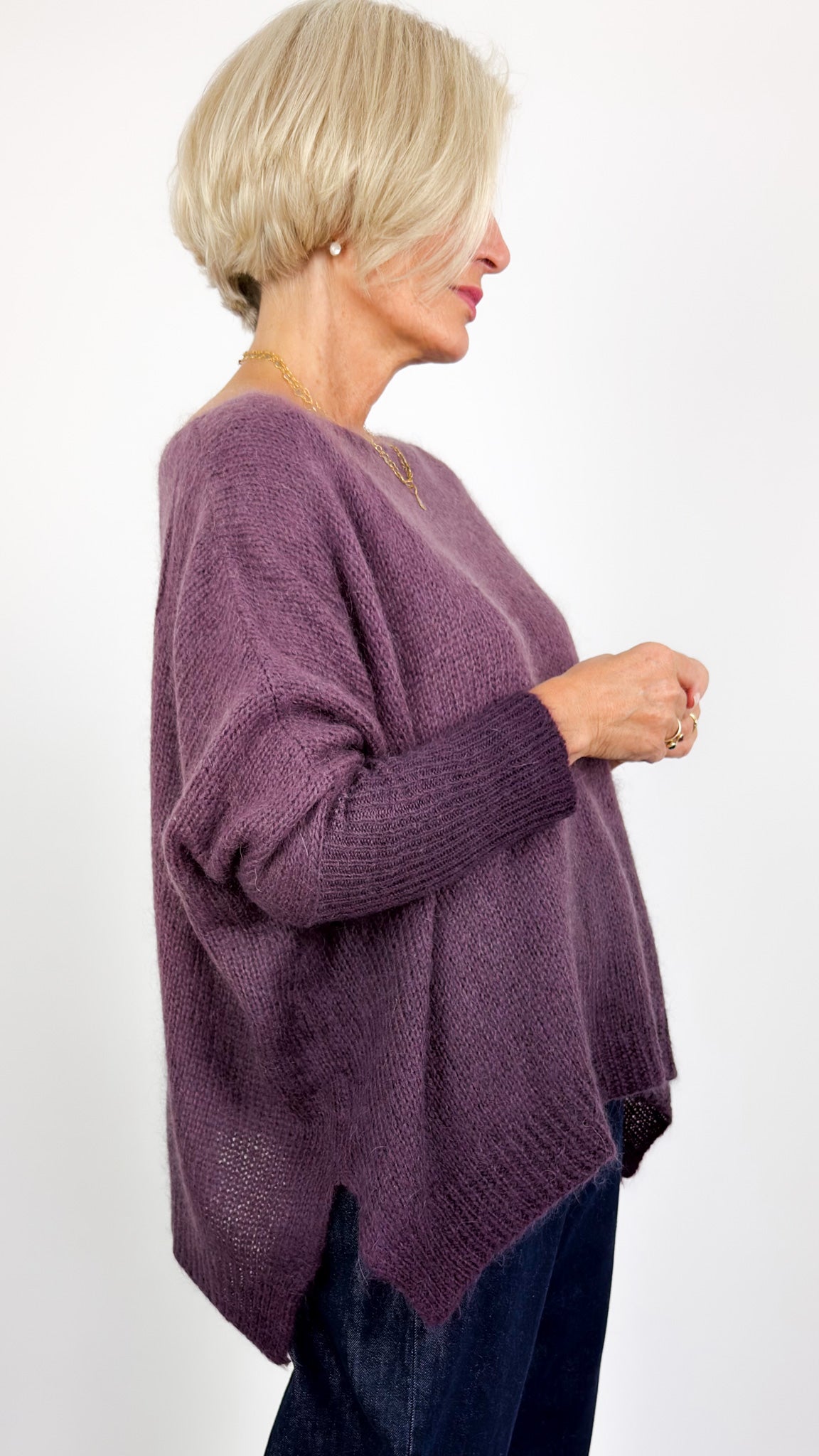 Neirami 108 Jumper Malva-Fig