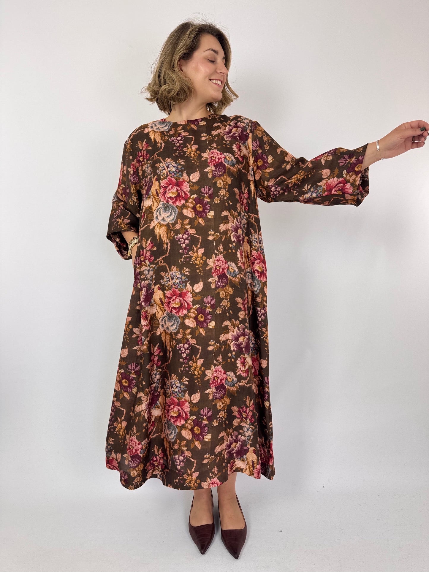 Tapis Noir Deidre Dress Olive