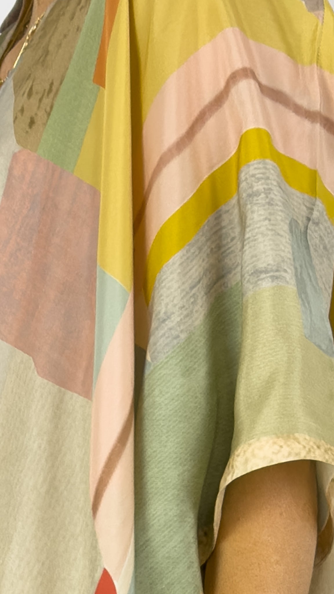 Beetroot Kiseki Kaftan Dress Sakura