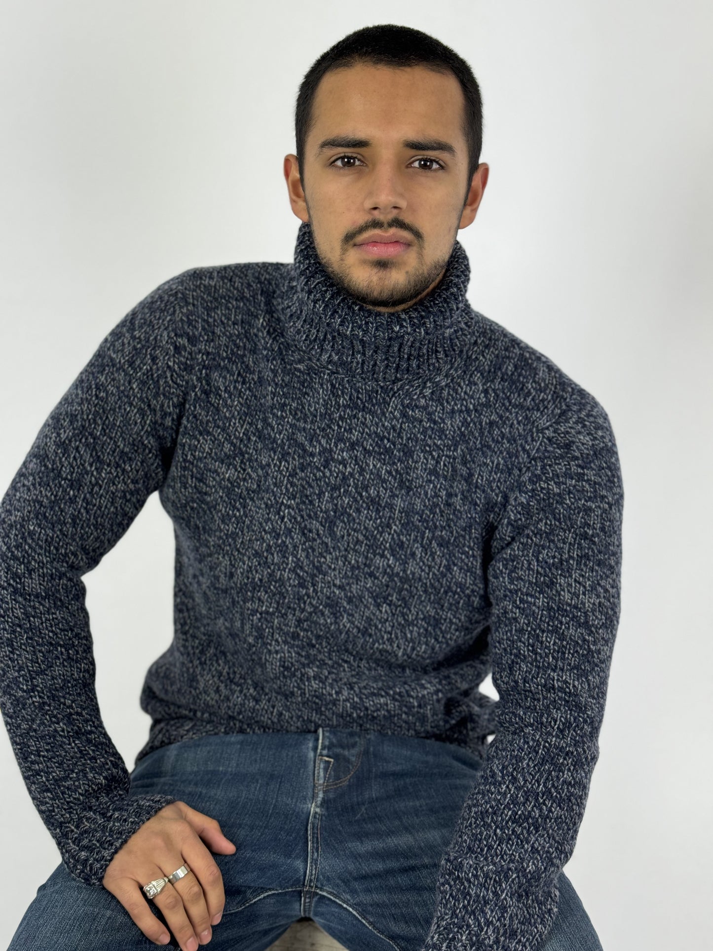 Fisherman 719 Jumper Indigo