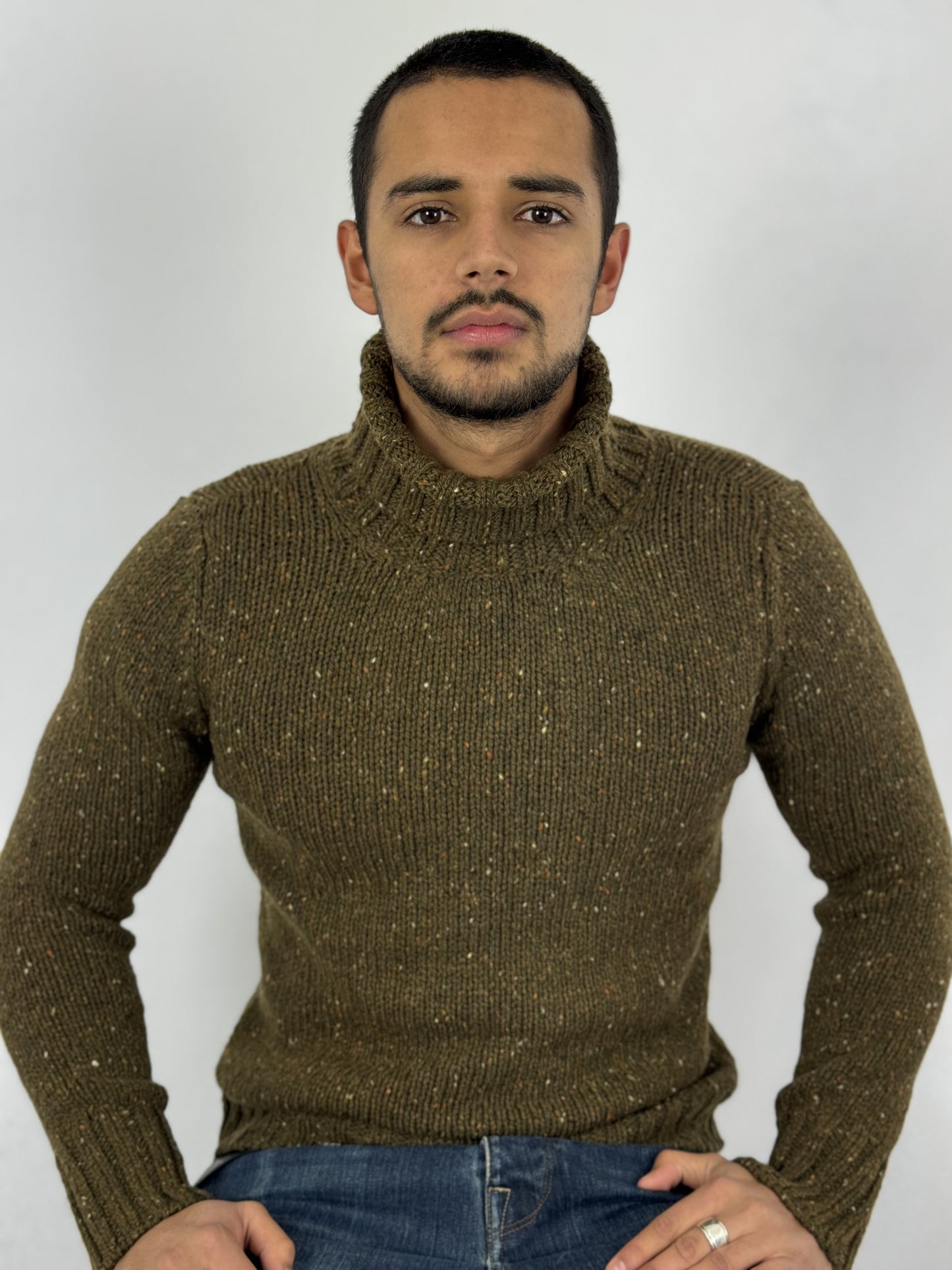 Fisherman 72 Jumper Olive