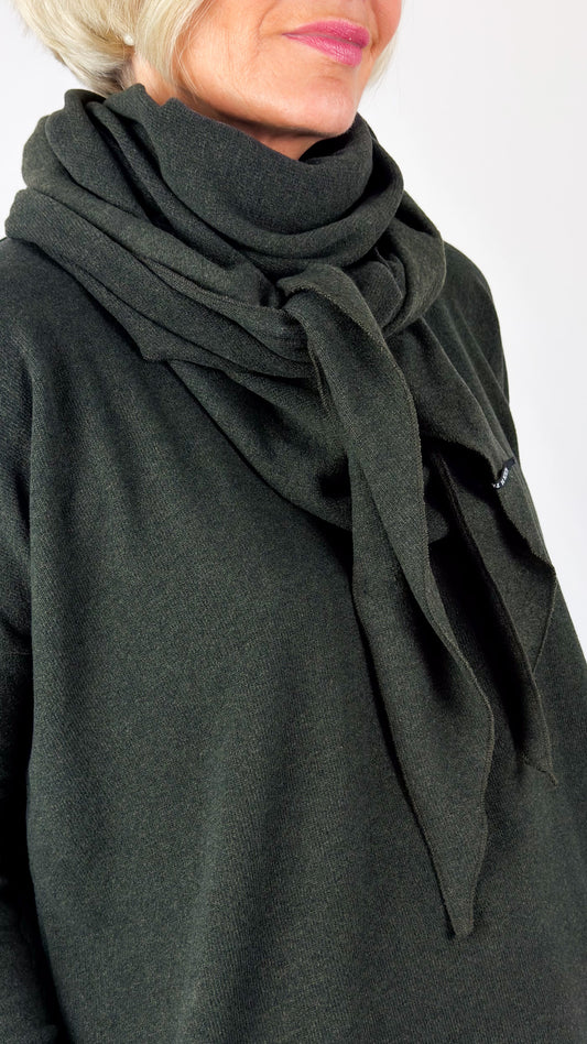 Album Di Famiglia JP Triangle Scarf Forest