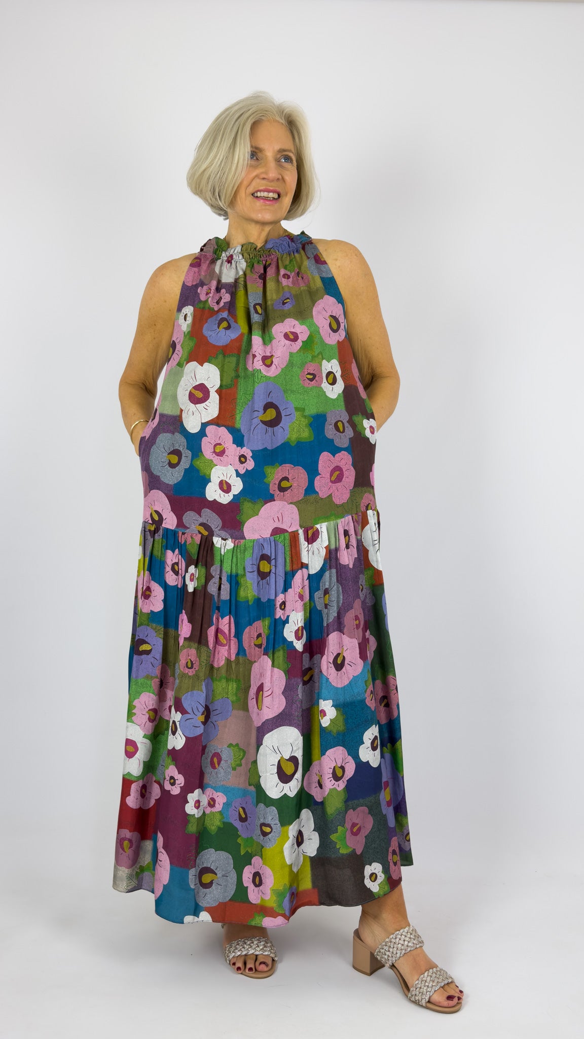Beetroot Kumo Dress Bloom