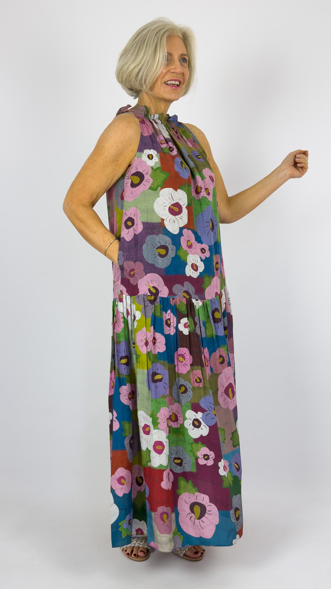 Beetroot Kumo Dress Bloom