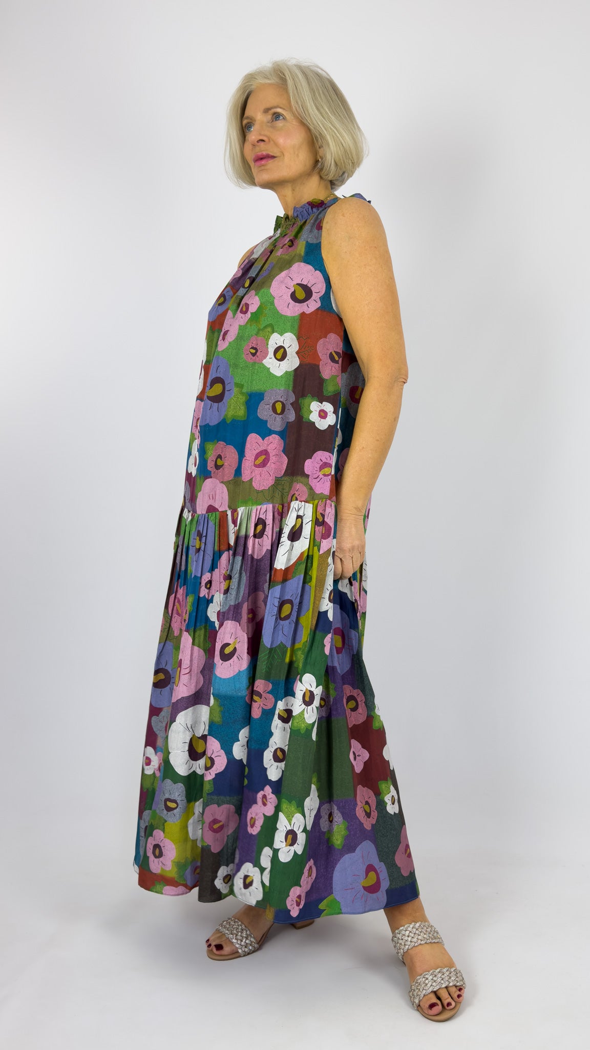 Beetroot Kumo Dress Bloom