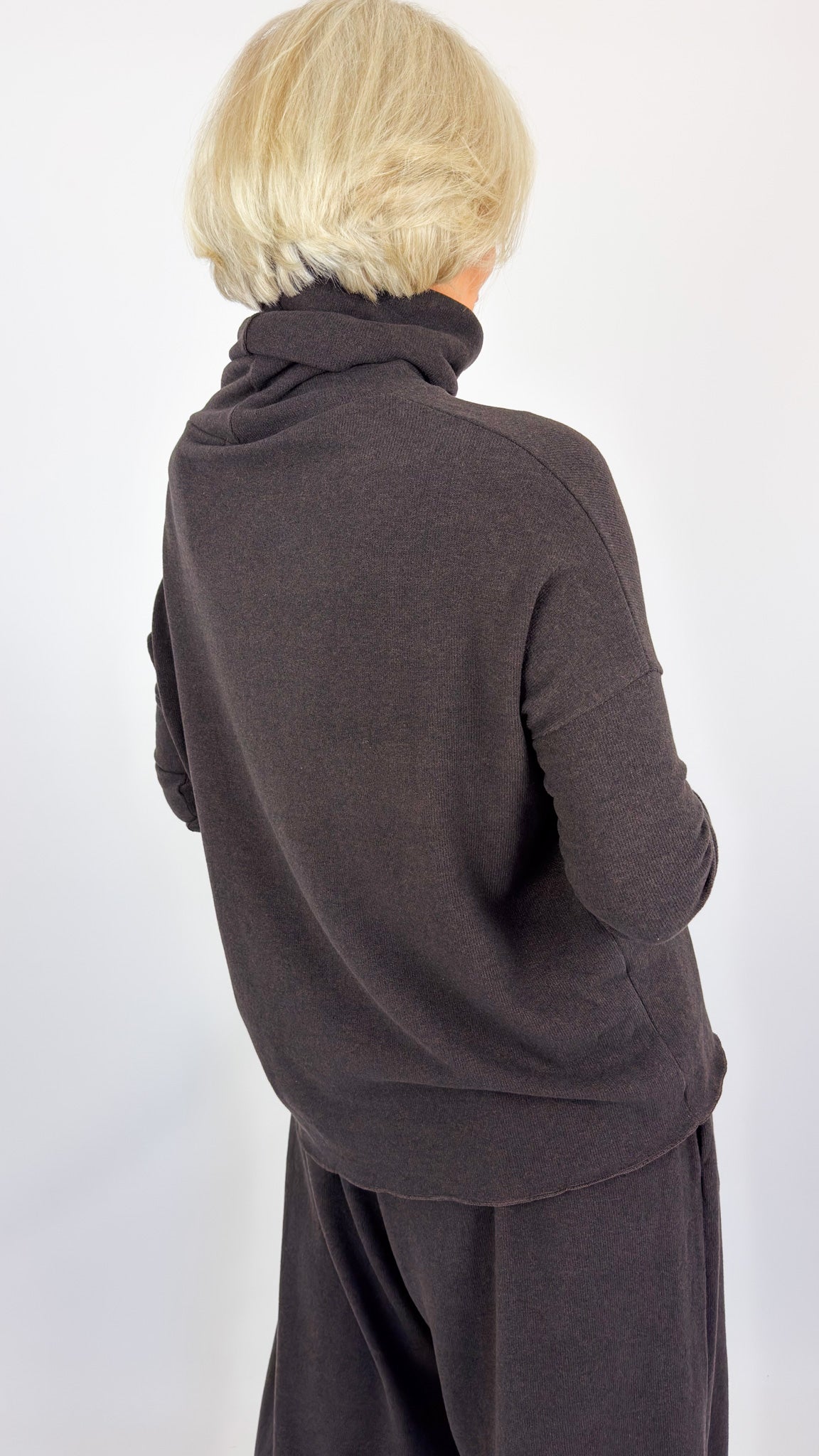 Album Di Famiglia JP Turtleneck Jumper Brown