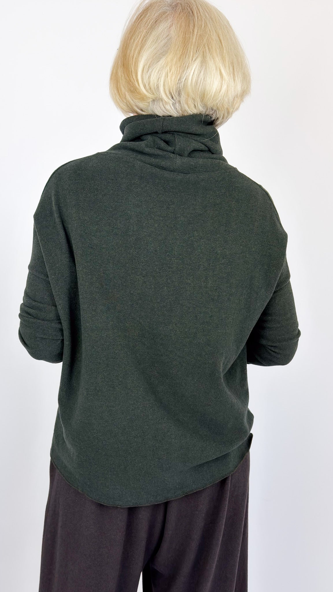 Album Di Famiglia JP Turtleneck Jumper Forest