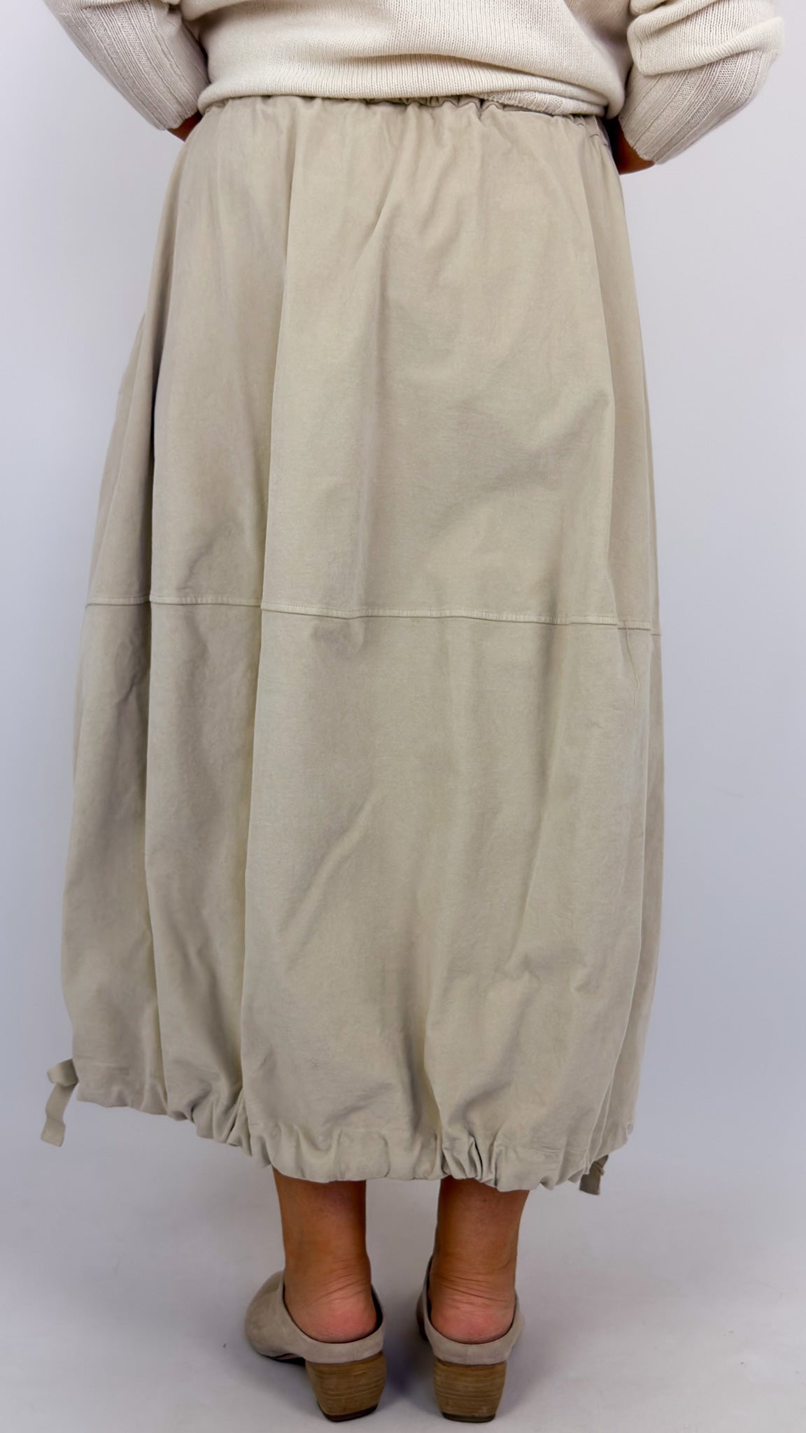 Album Di Famiglia V Balloon Skirt Oatmeal