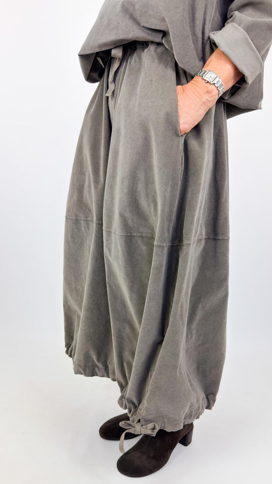 Album Di Famiglia V Balloon Skirt Taupe