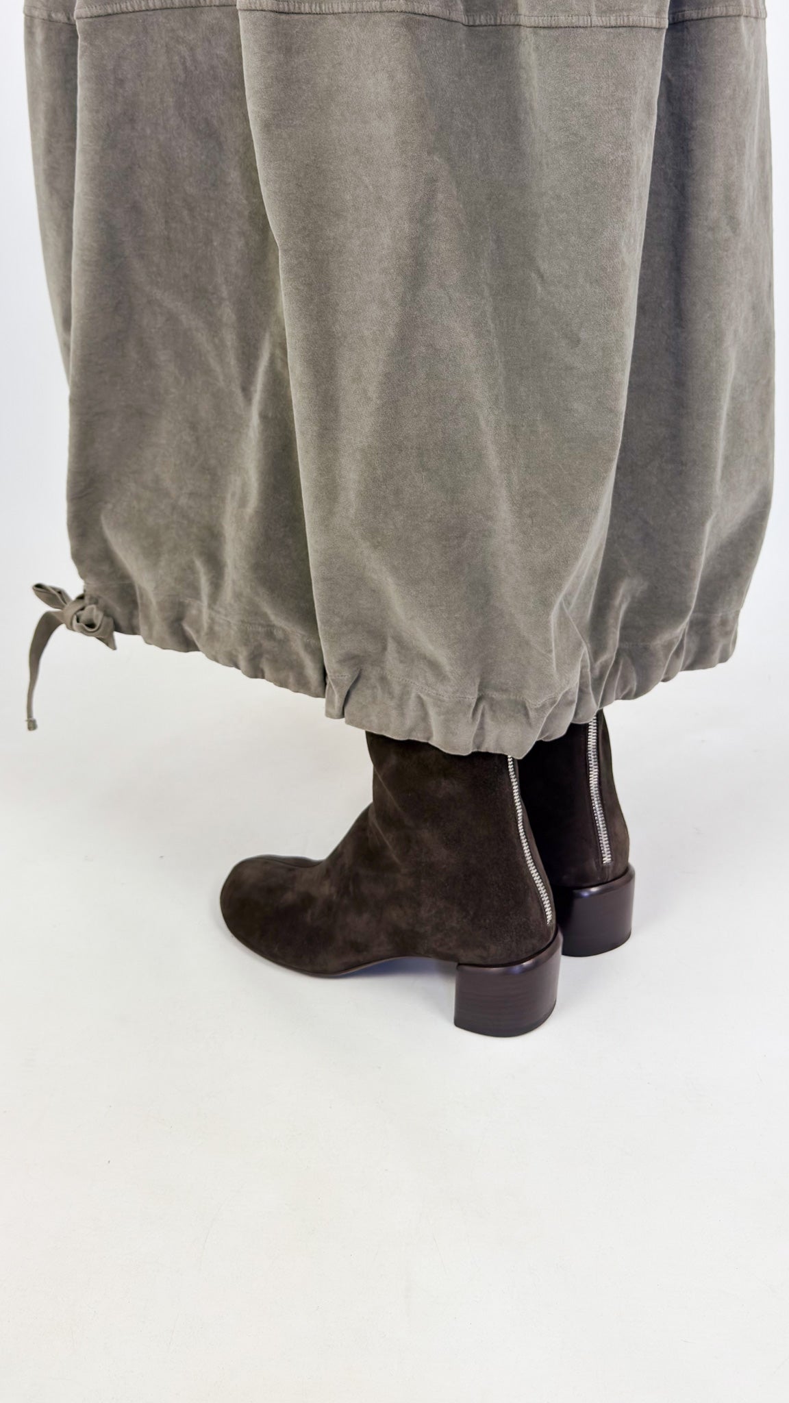 Album Di Famiglia V Balloon Skirt Taupe