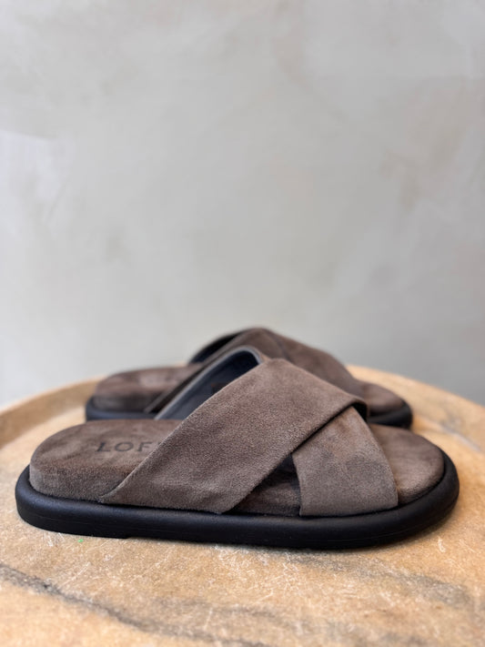 Lofina 9326 Sandals Taupe