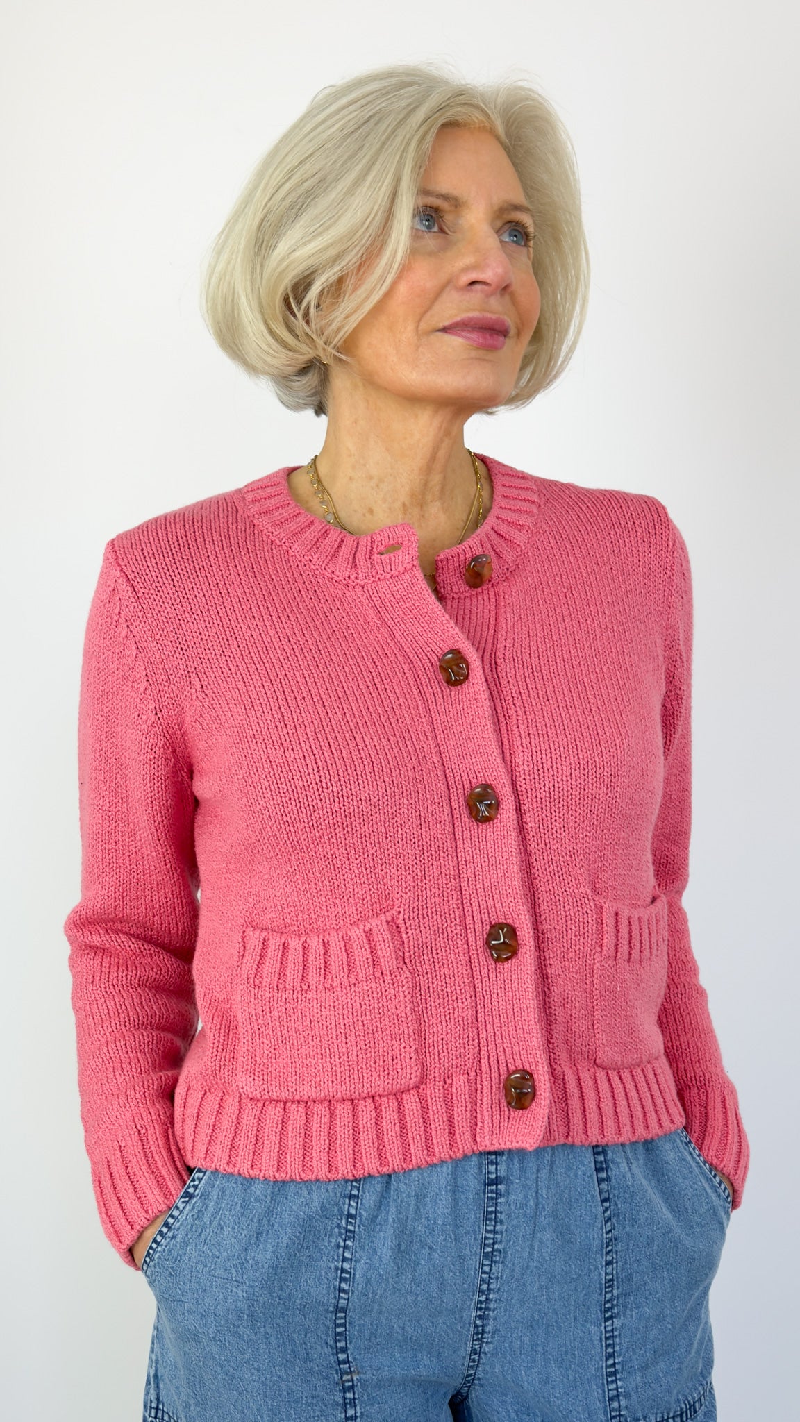 Stella Forest Aza Cardigan Bonbon – Cordelia James