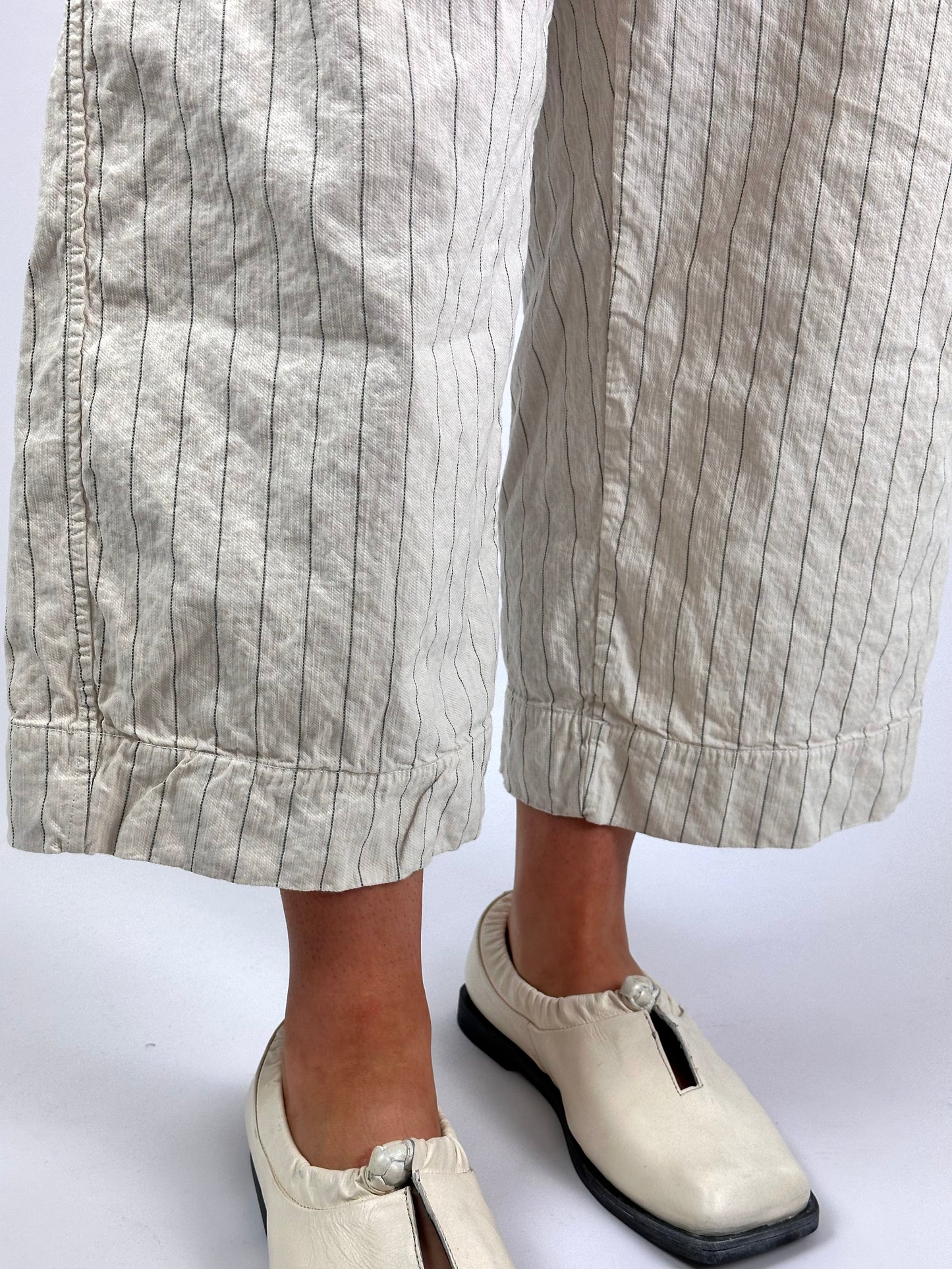 Album Pinstriped W&S Trousers Natural