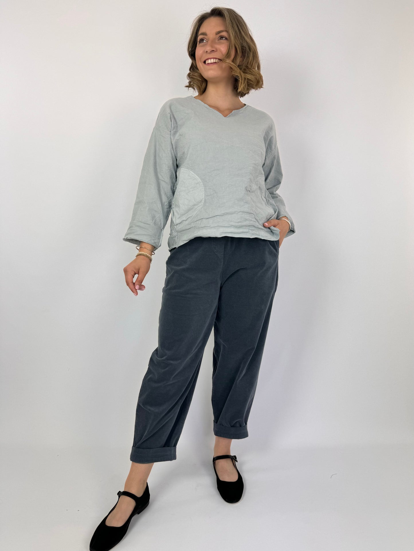 Hannoh Wessel Pedra Trousers Zinc