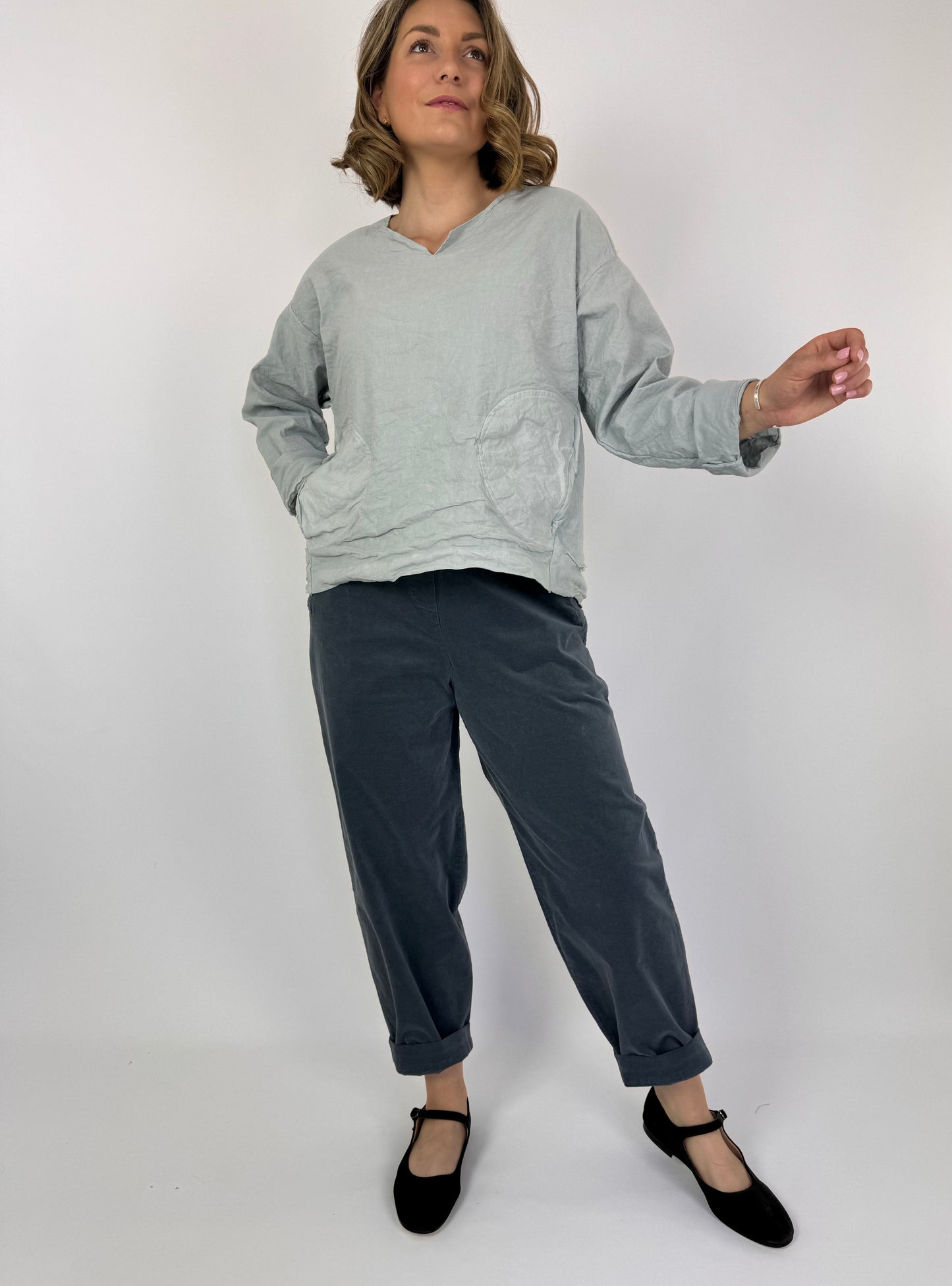 Hannoh Wessel Pedra Trousers Zinc