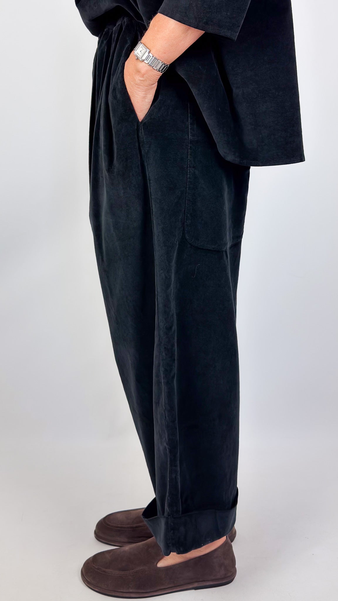 Album Di Famiglia Bragoni V Trousers Black