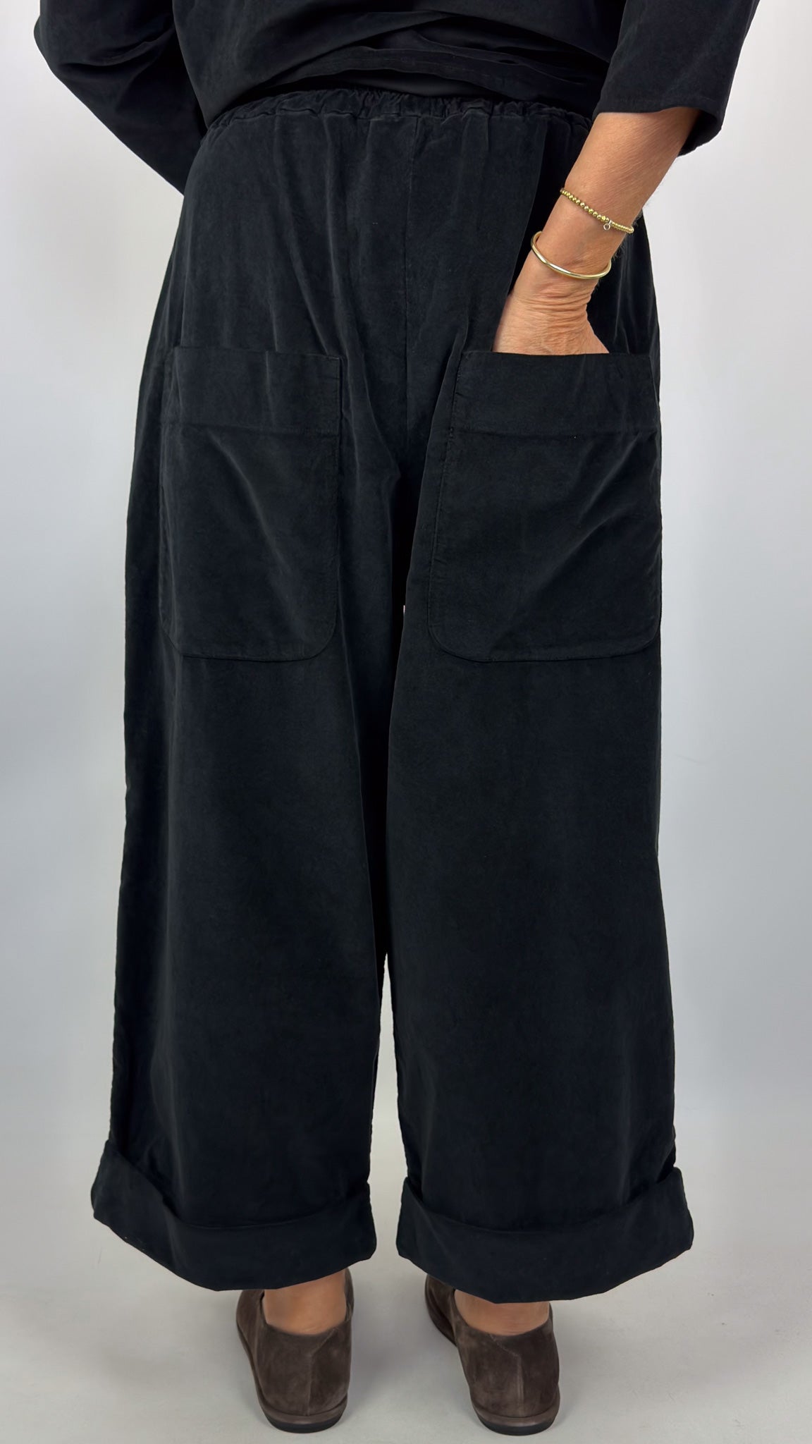 Album Di Famiglia Bragoni V Trousers Black