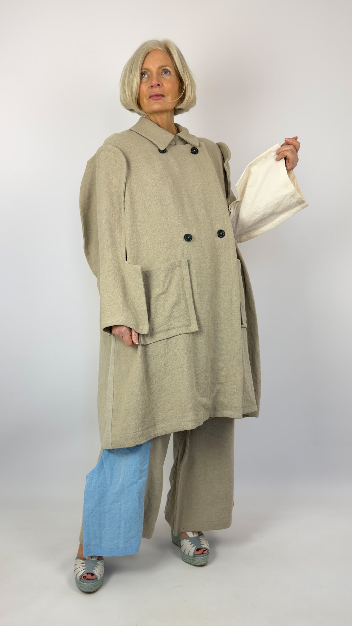 Rundholz Mainline 1111205 Coat Natural/Marshmallow
