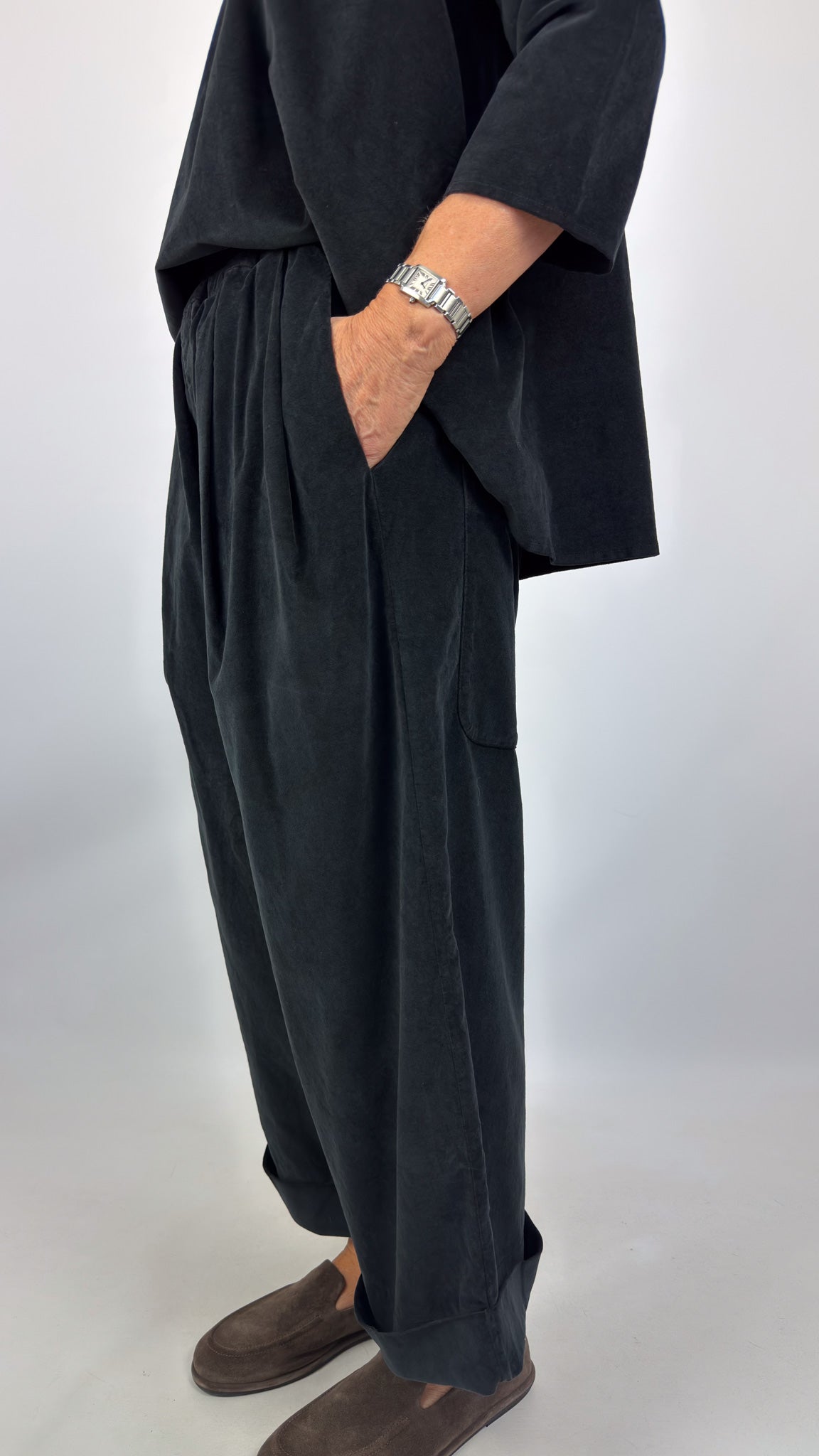 Album Di Famiglia Bragoni V Trousers Black