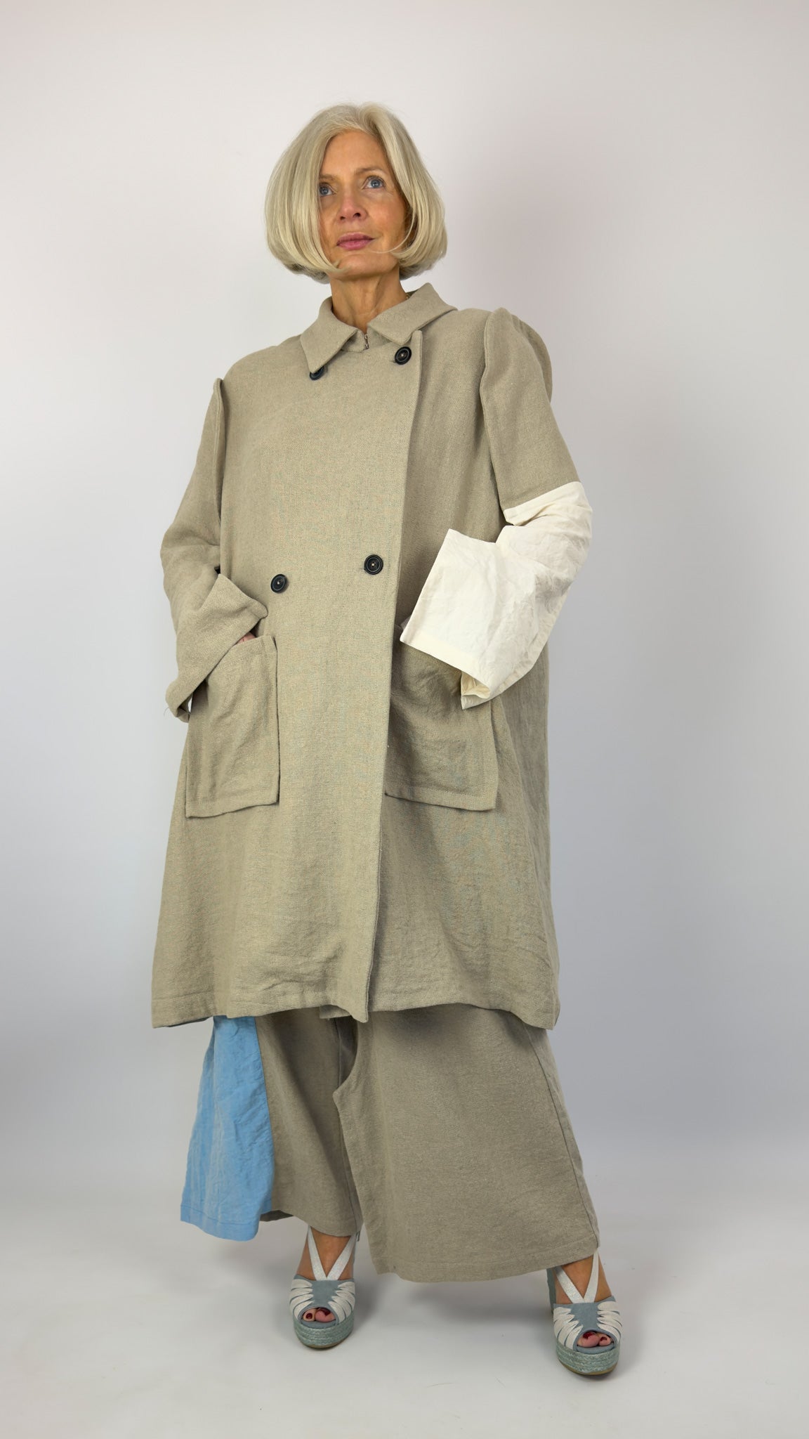 Rundholz Mainline 1111205 Coat Natural/Marshmallow