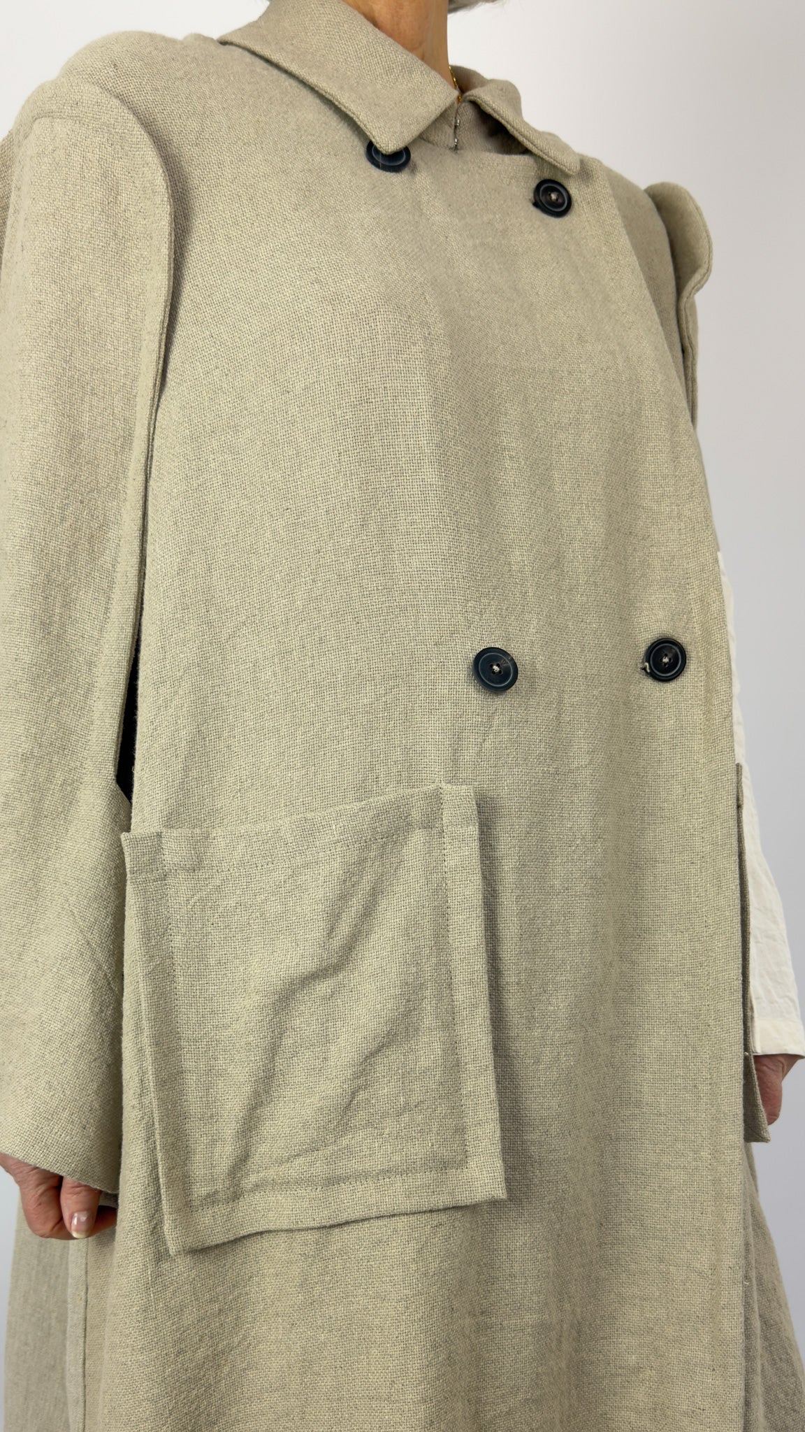 Rundholz Mainline 1111205 Coat Natural/Marshmallow