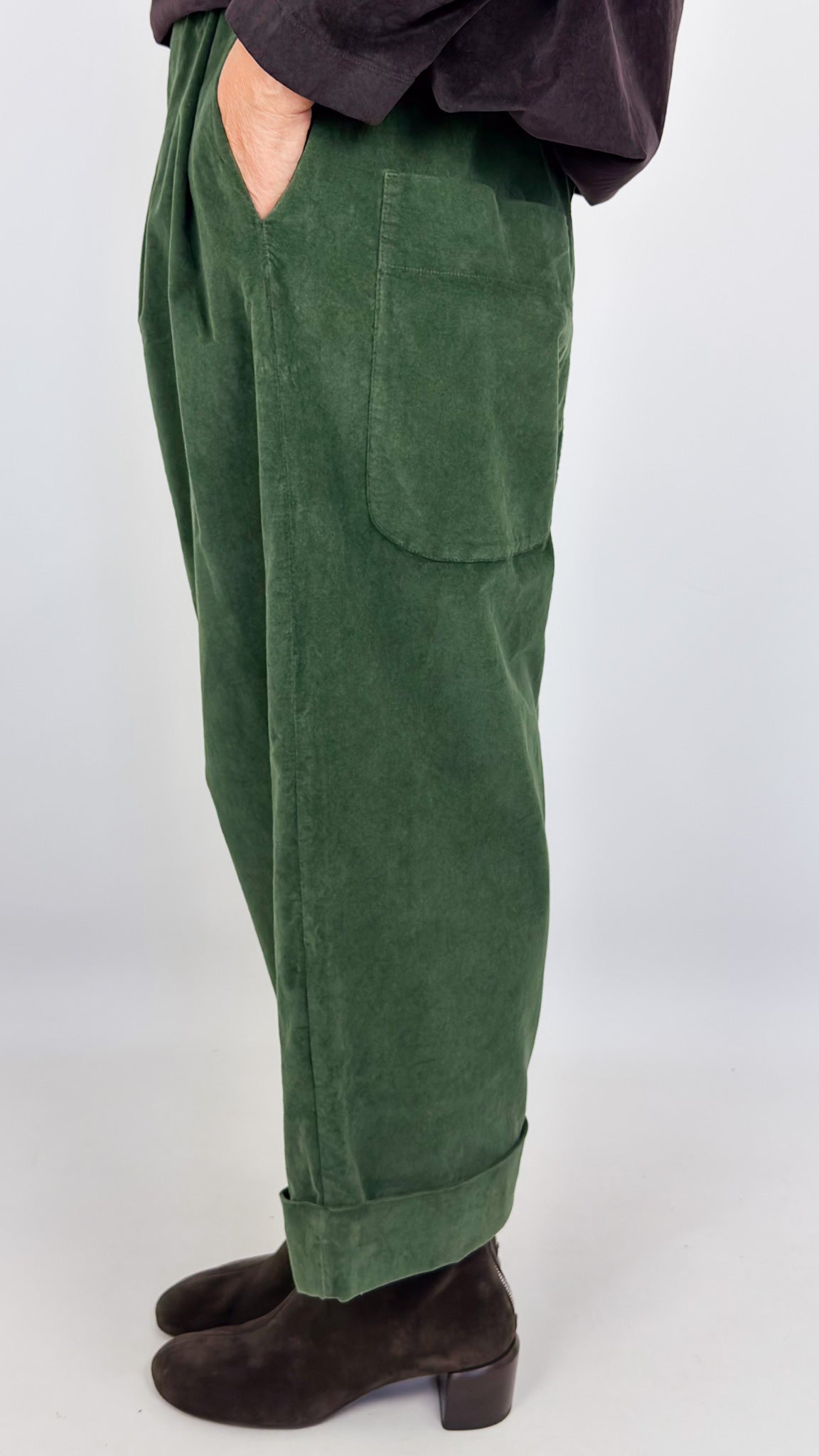 Album Di Famiglia Bragoni V Trousers Forest