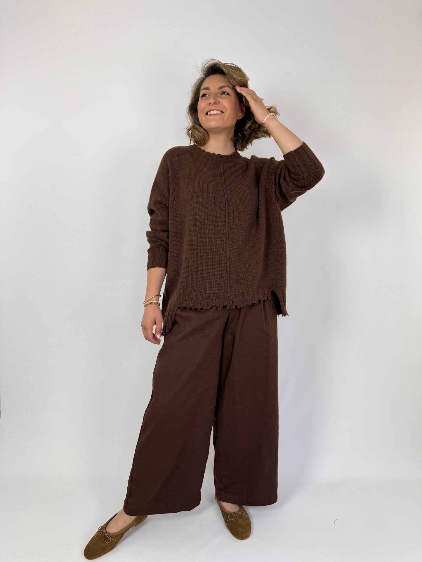 Hannoh Wessel Kiara Jumper Brown