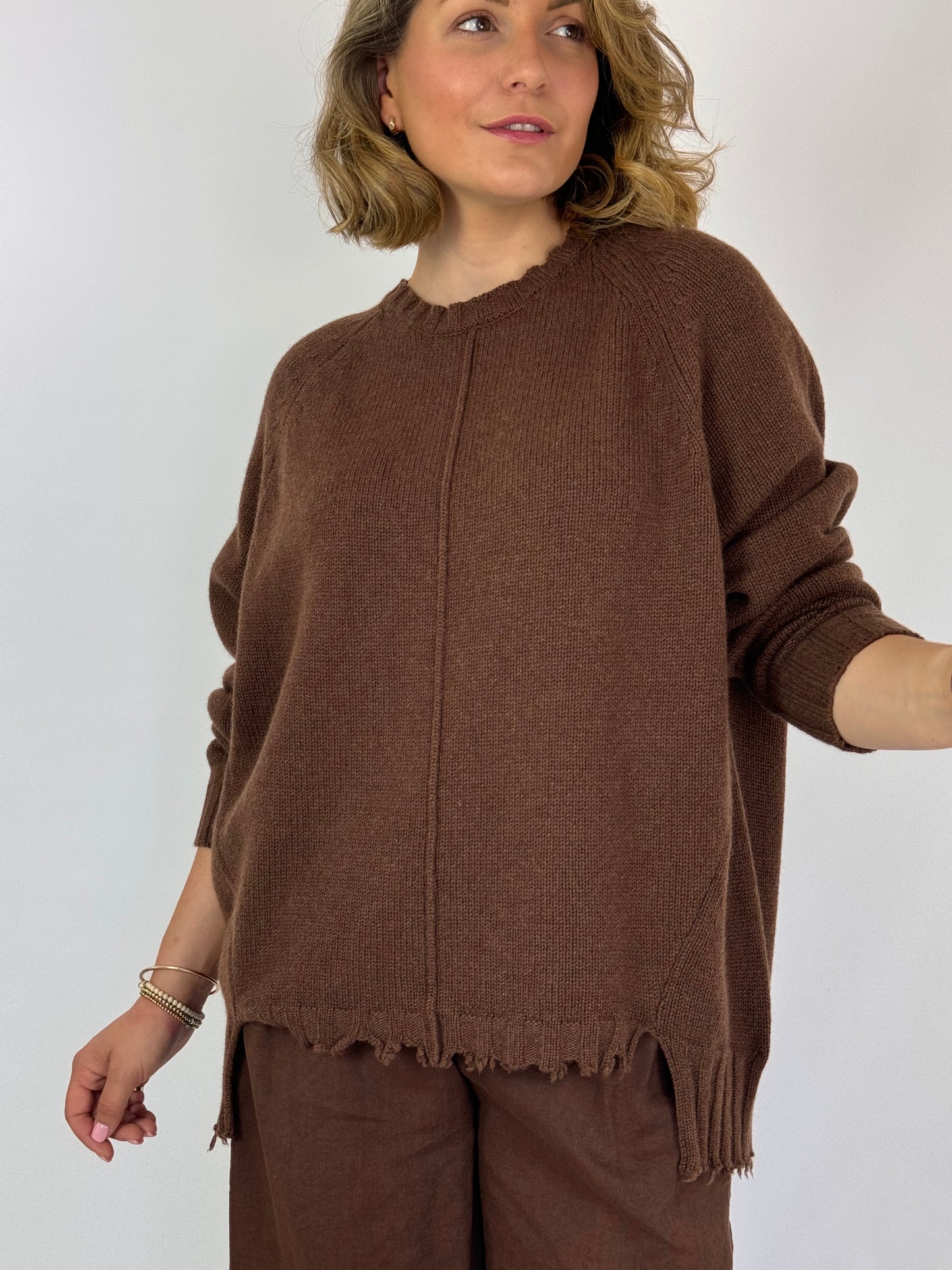 Hannoh Wessel Kiara Jumper Brown