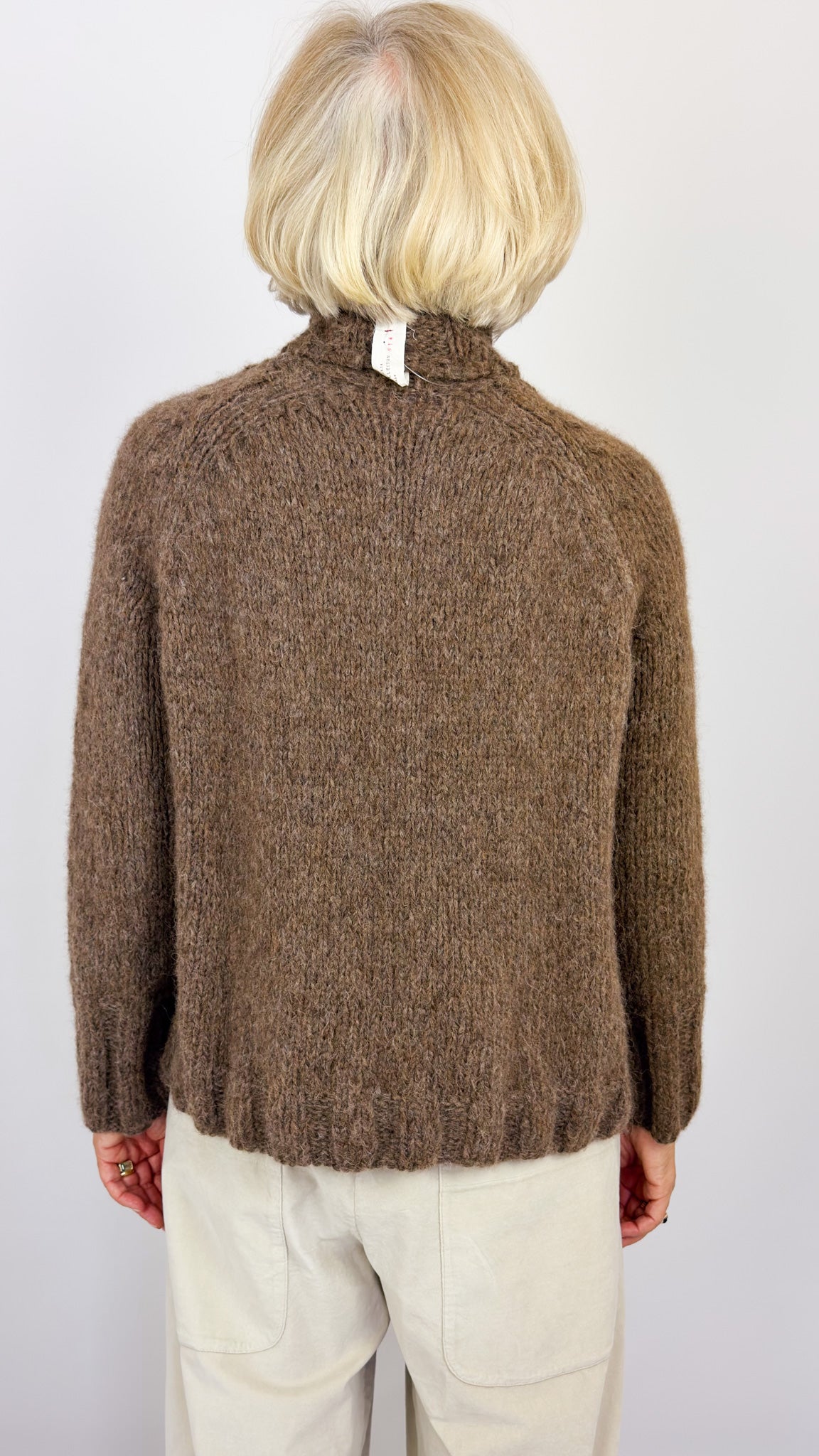 Album Di Famiglia HK Dolcevita Jumper Brown