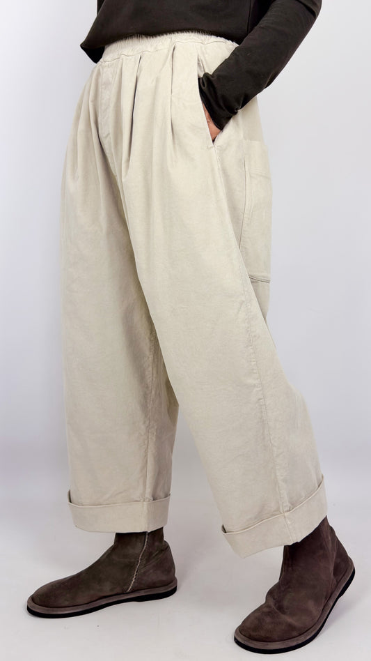 Album Di Famiglia Bragoni V Trousers Oatmeal