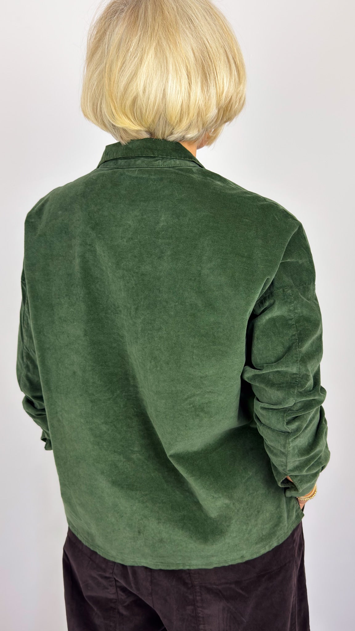 Album Di Famiglia V Collar Shirt Forest