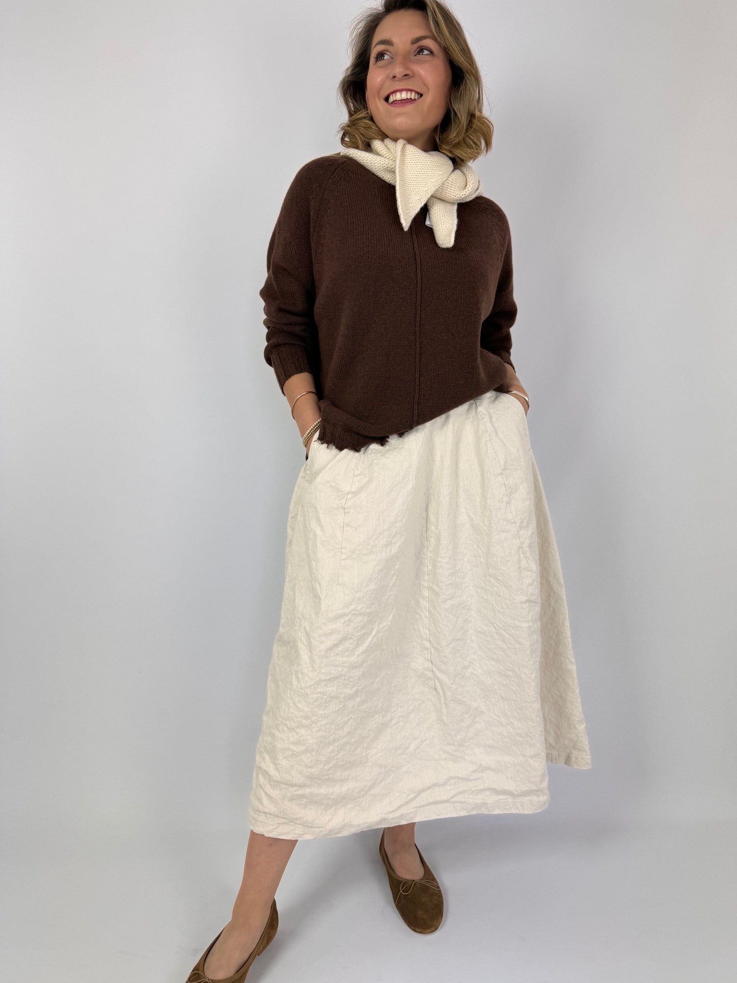 Hannoh Wessel Kiara Jumper Brown