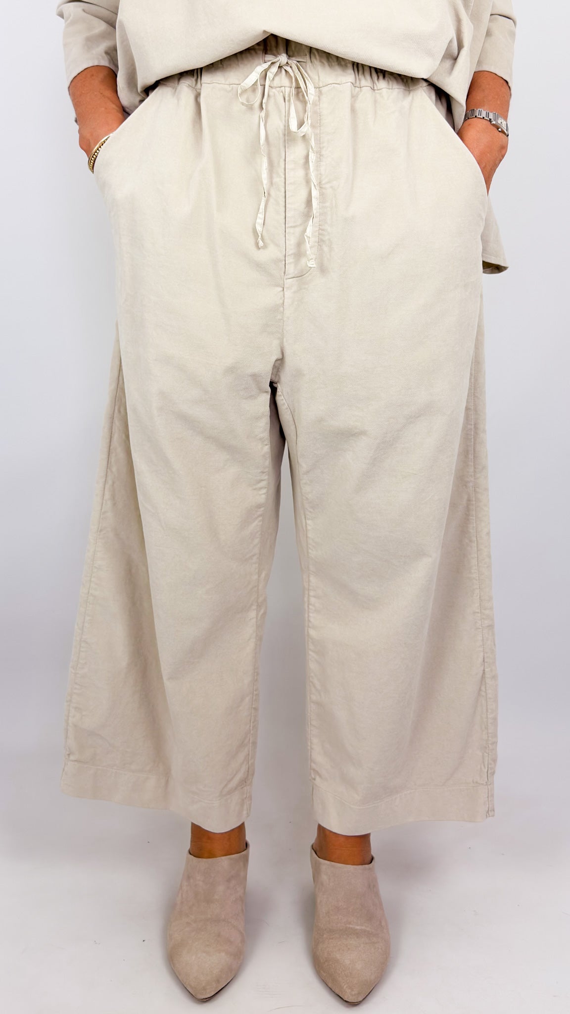 Album Di Famiglia W&S V Trousers Oatmeal