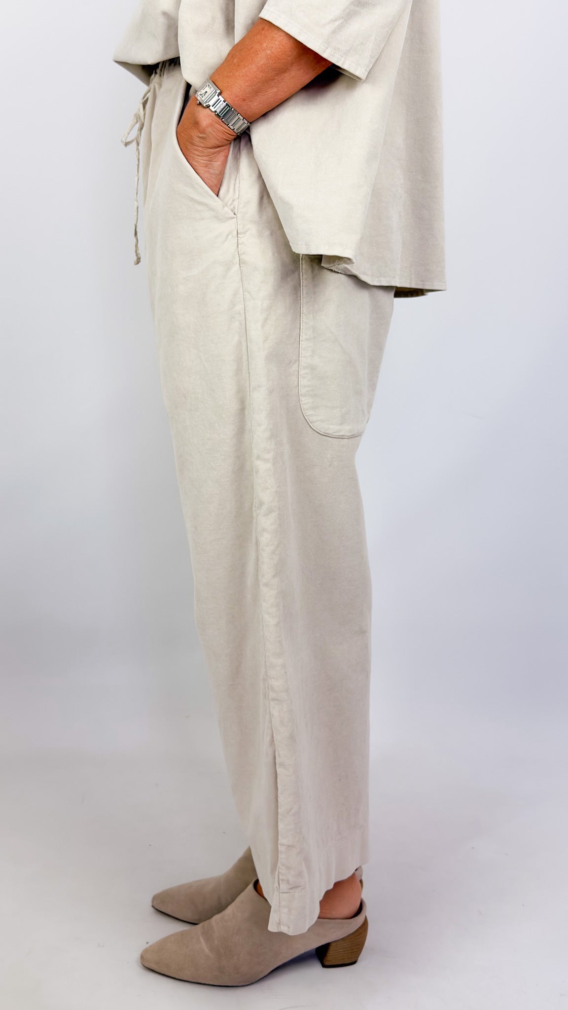 Album Di Famiglia W&S V Trousers Oatmeal