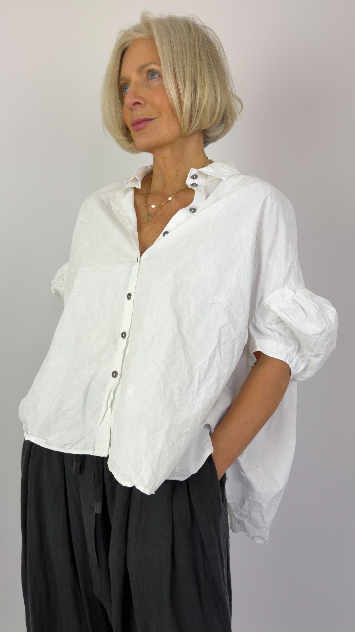 Rundholz Dip 0404 Blouse Seafoam/Fog