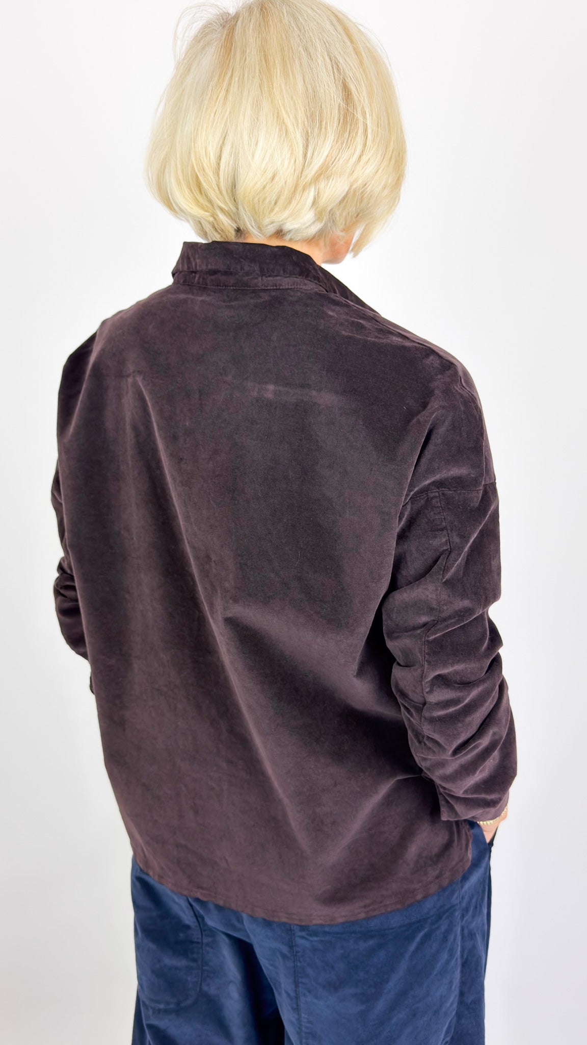 Album Di Famiglia V Collar Shirt Brown