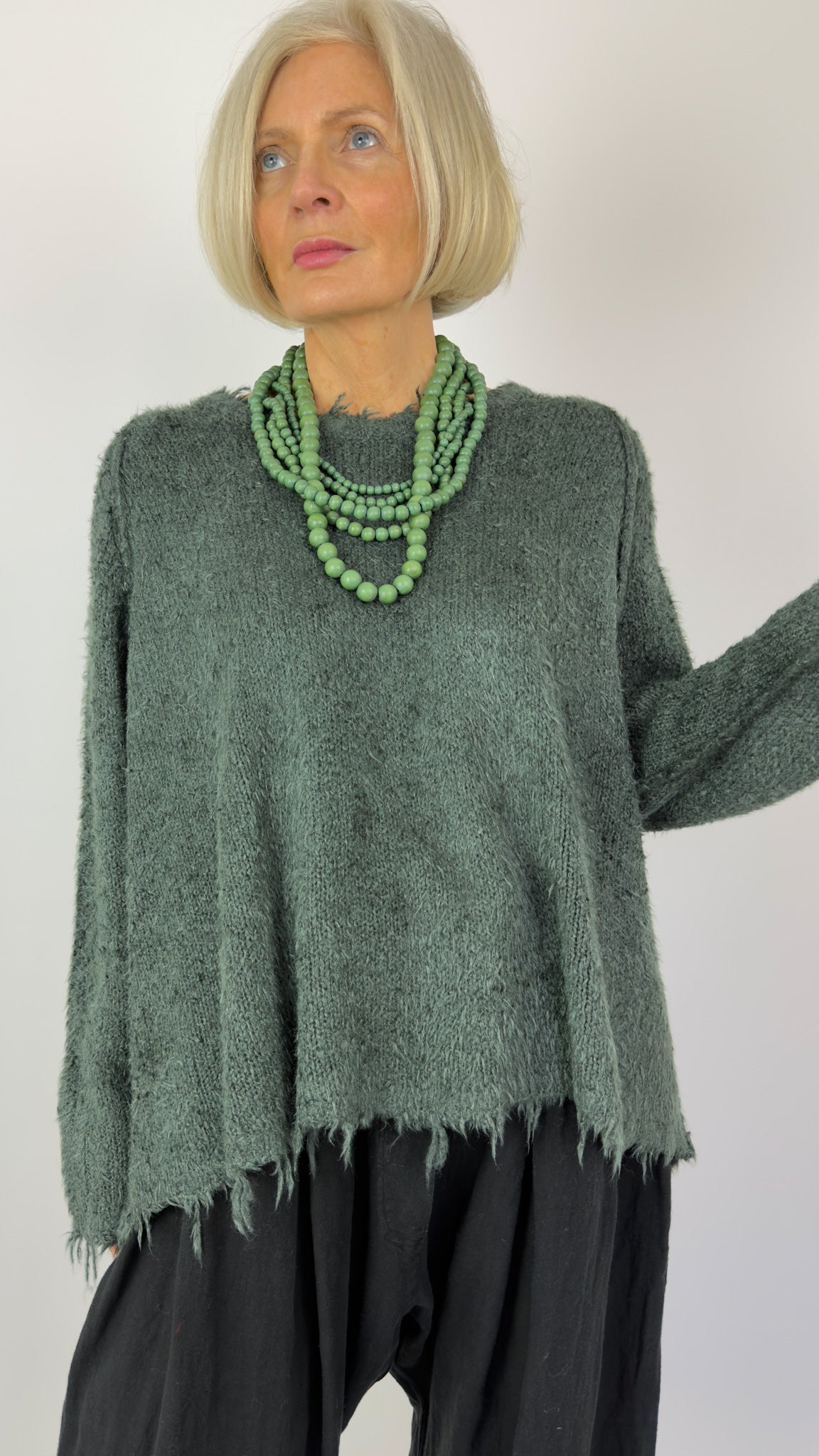 Rundholz Dip 0706 Jumper Seaweed