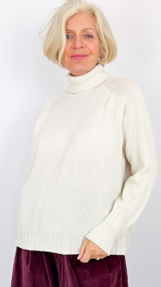 Album Di Famiglia WS Dolcevita Jumper Oatmeal