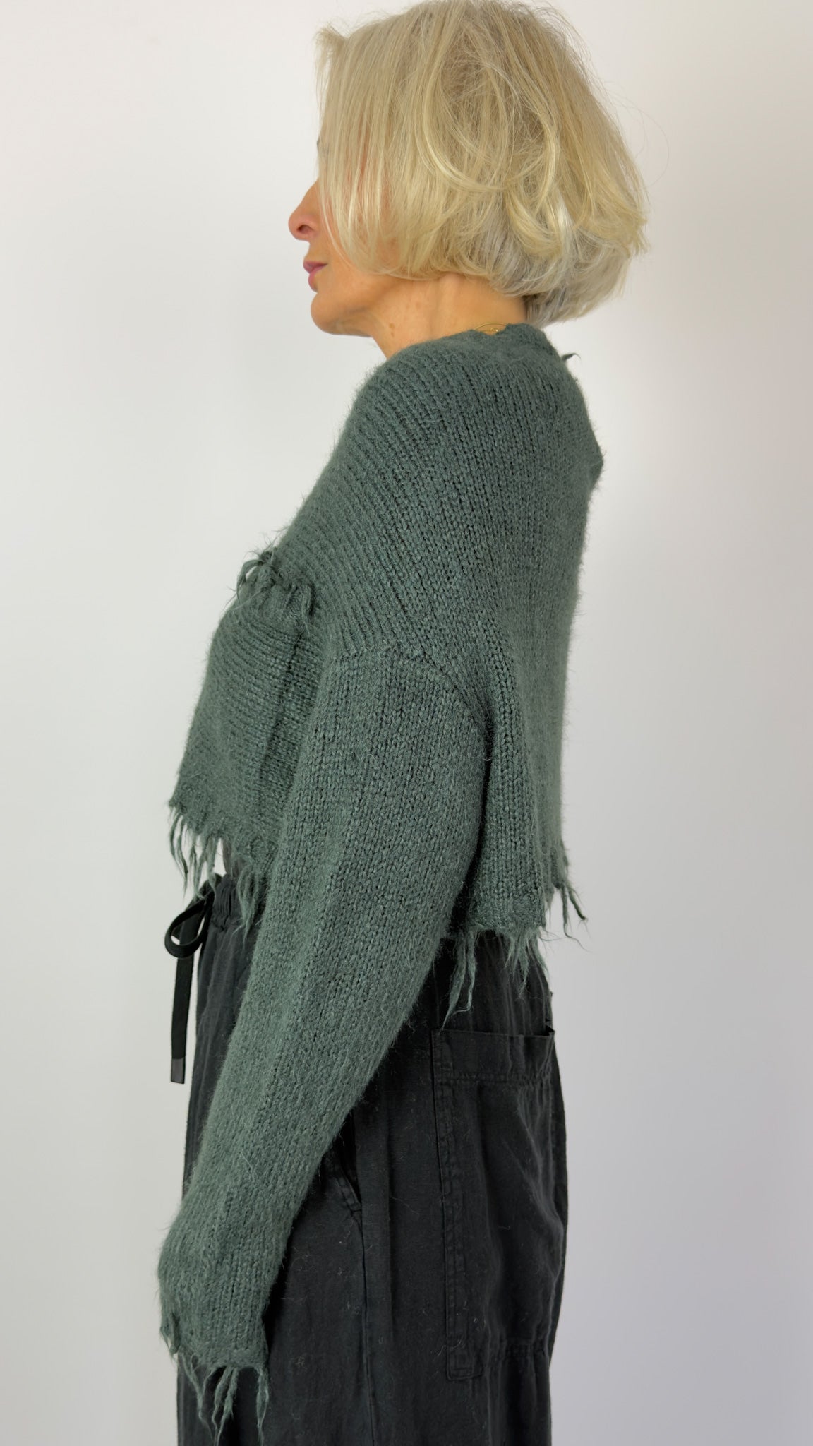 Rundholz Dip 7107 Cardigan Seaweed