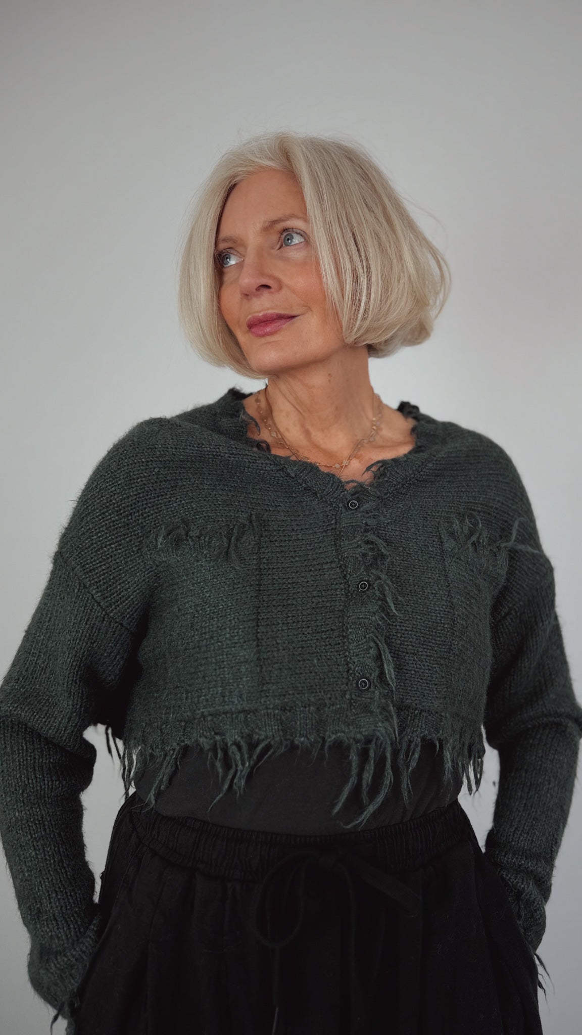 Rundholz Dip 7107 Cardigan Seaweed