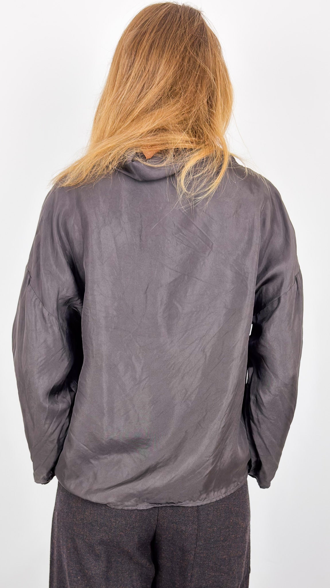 Elsa Esturgie Rêve Blouse Carbon