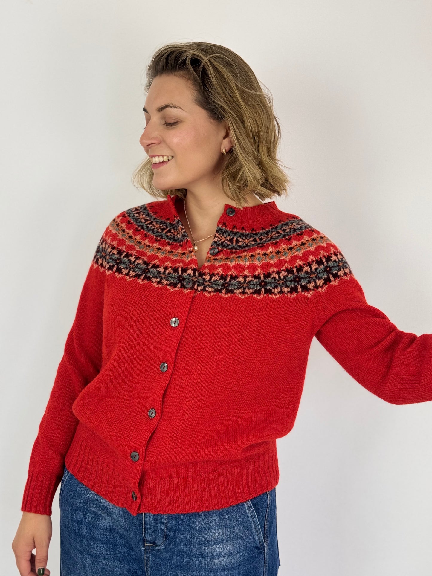 Cordelia James Helena Cardigan Carmen