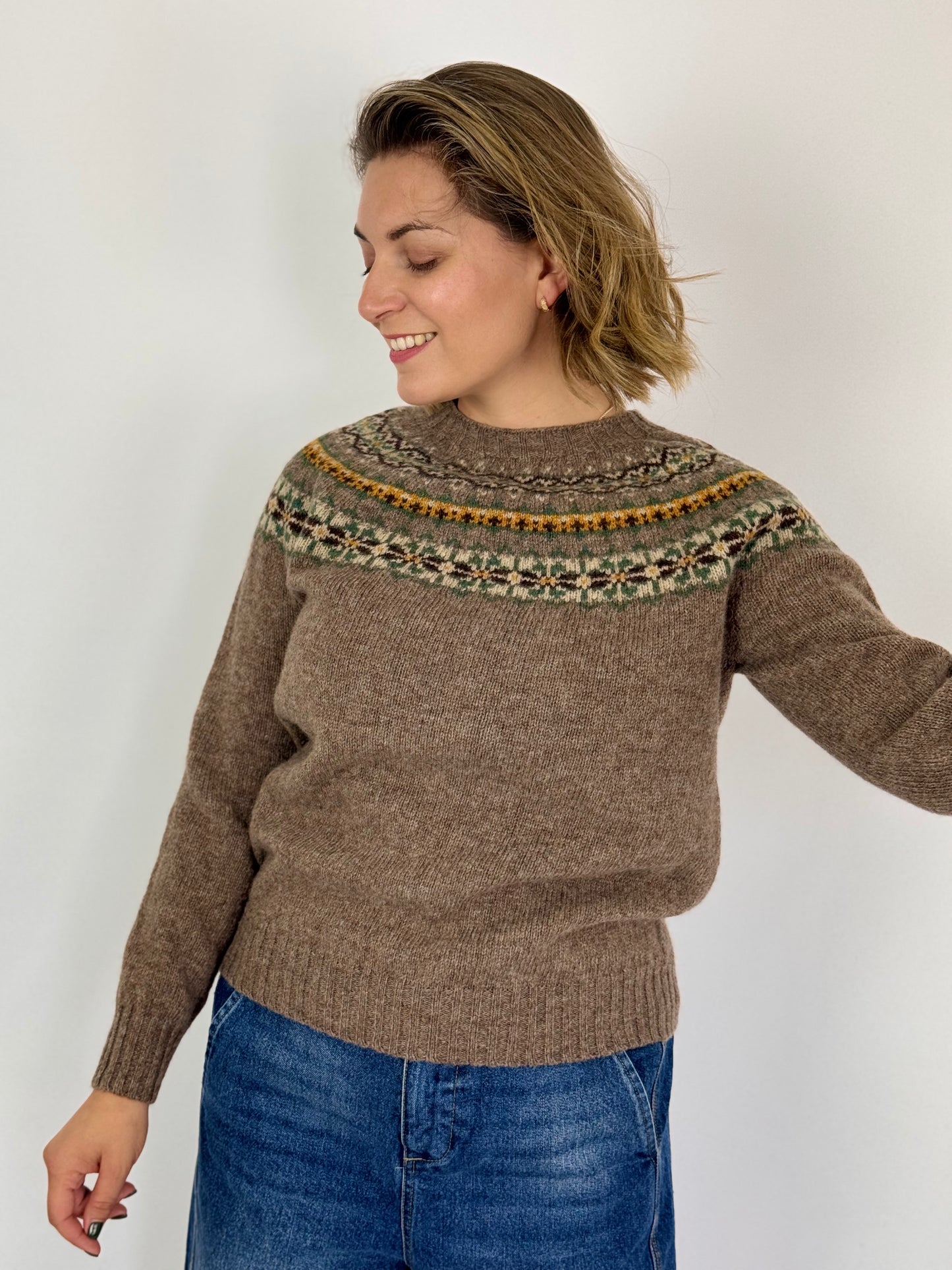 Cordelia James Heather Jumper Tundra