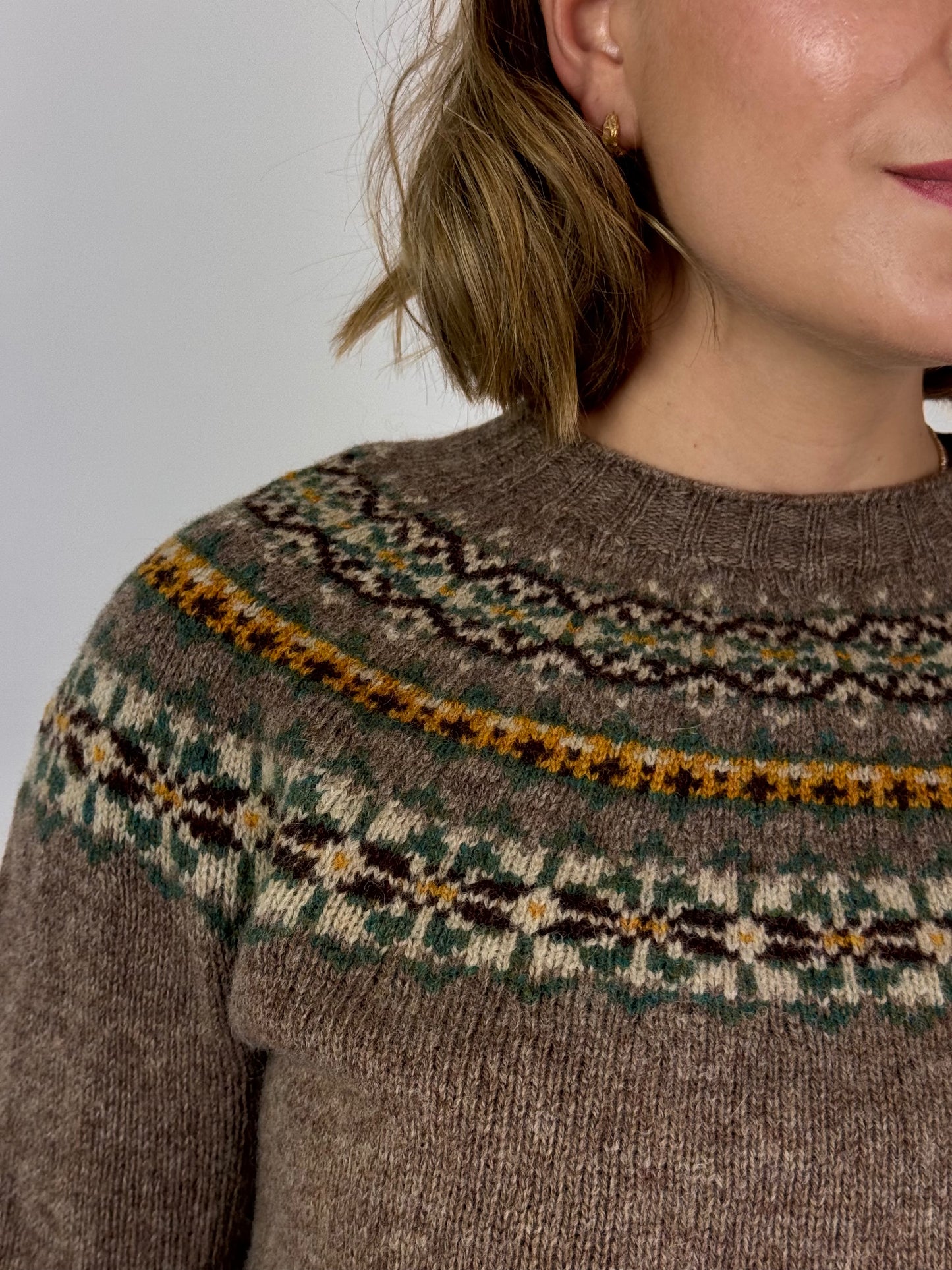 Cordelia James Heather Jumper Tundra